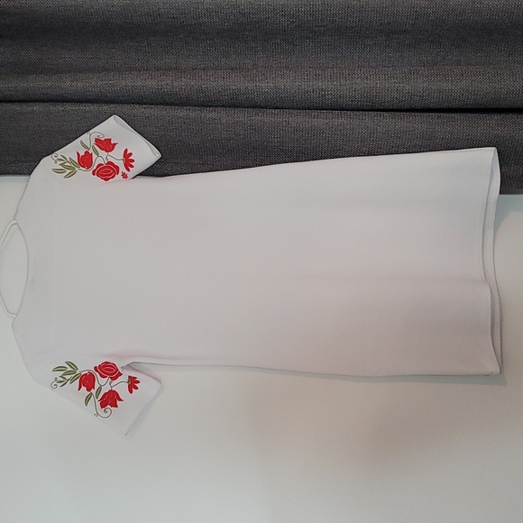 Boohoo white mini shirt dress - Picture 11 of 12